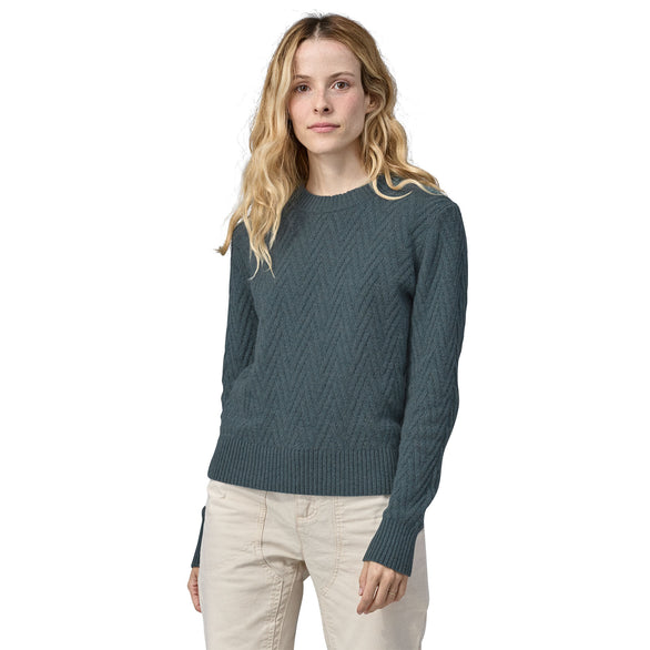 Womens Recycled Wool-Blend Sweater