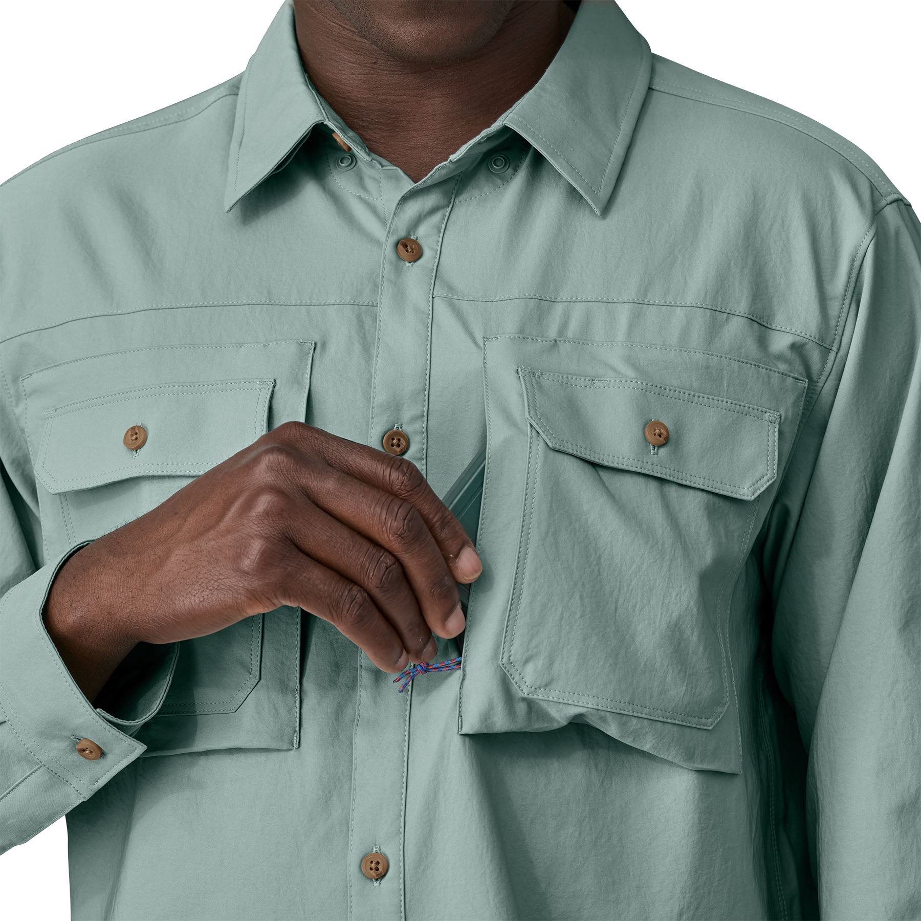 Mens Long-Sleeved Self Guided Hike Shirt