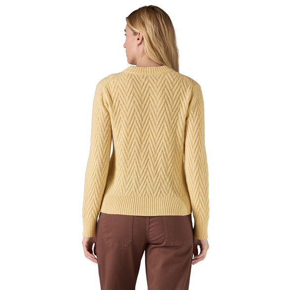 Womens Recycled Wool-Blend Sweater
