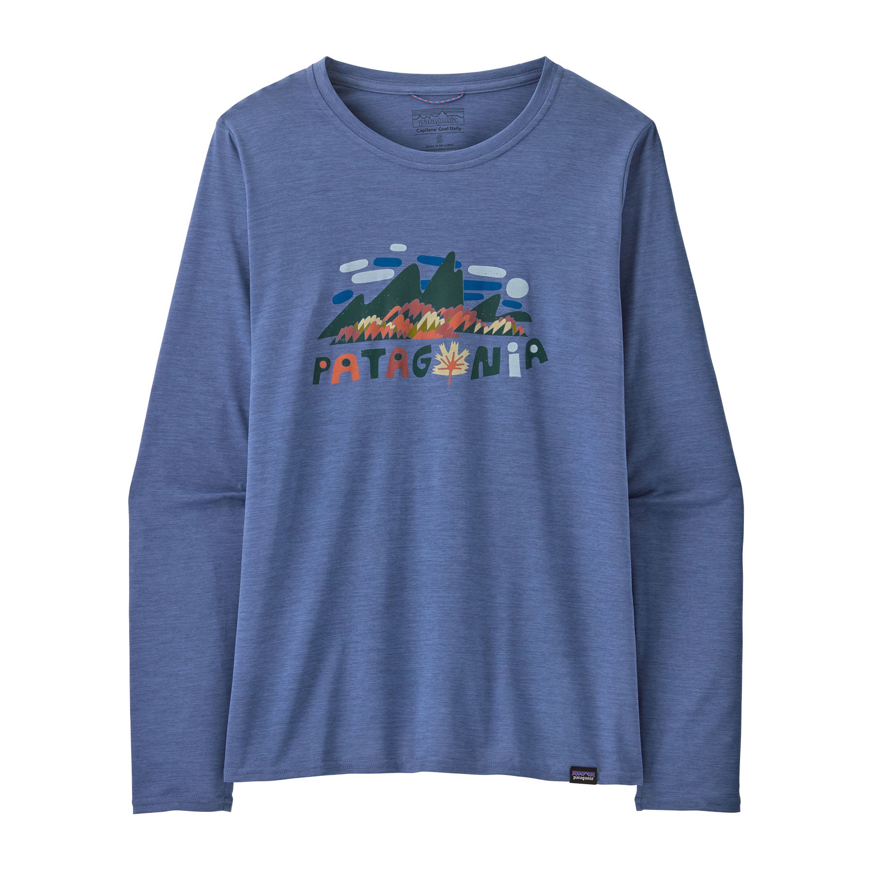 Womens Long-sleeved Capilene Cool Daily Graphic Shirt