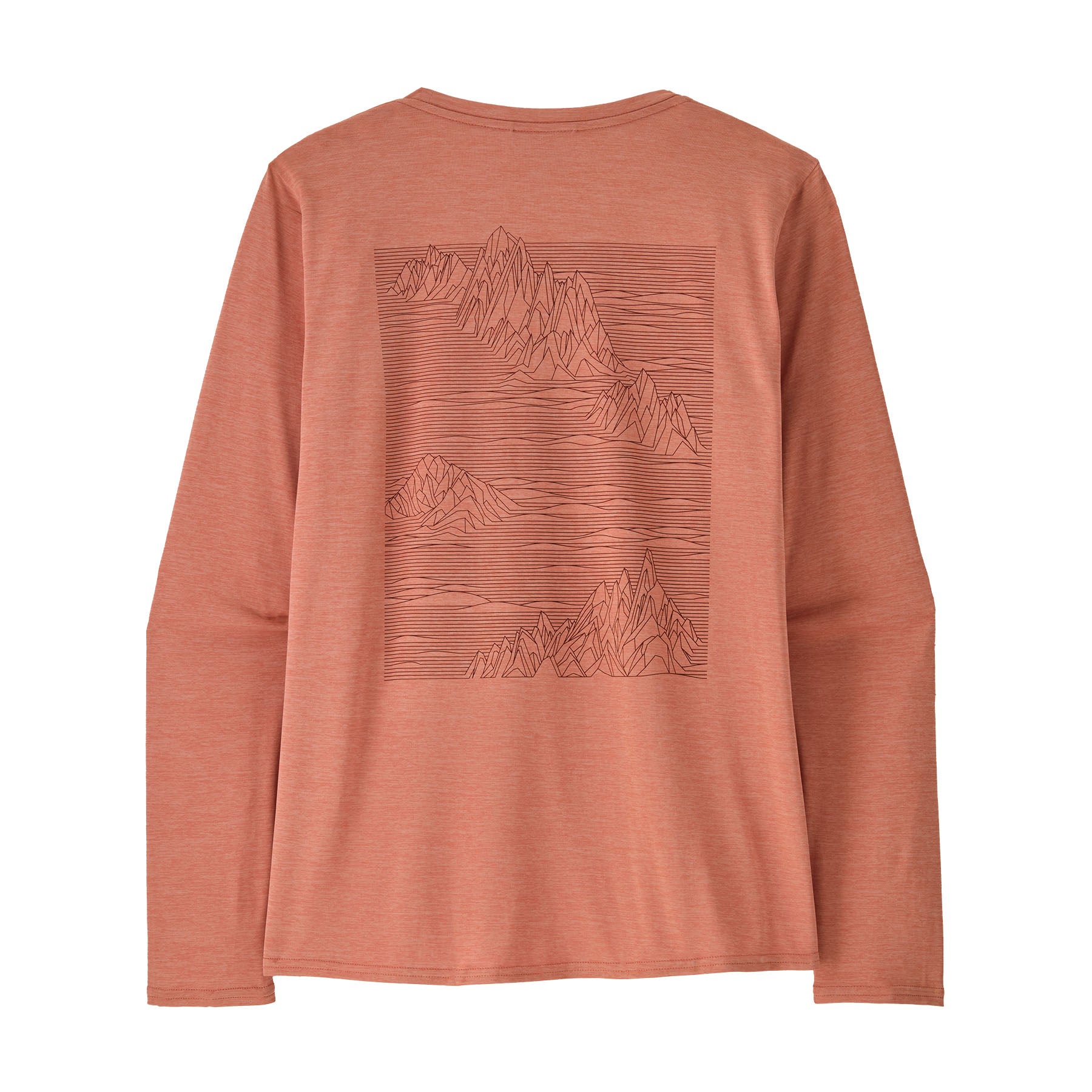 Womens Long-sleeved Capilene Cool Daily Graphic Shirt