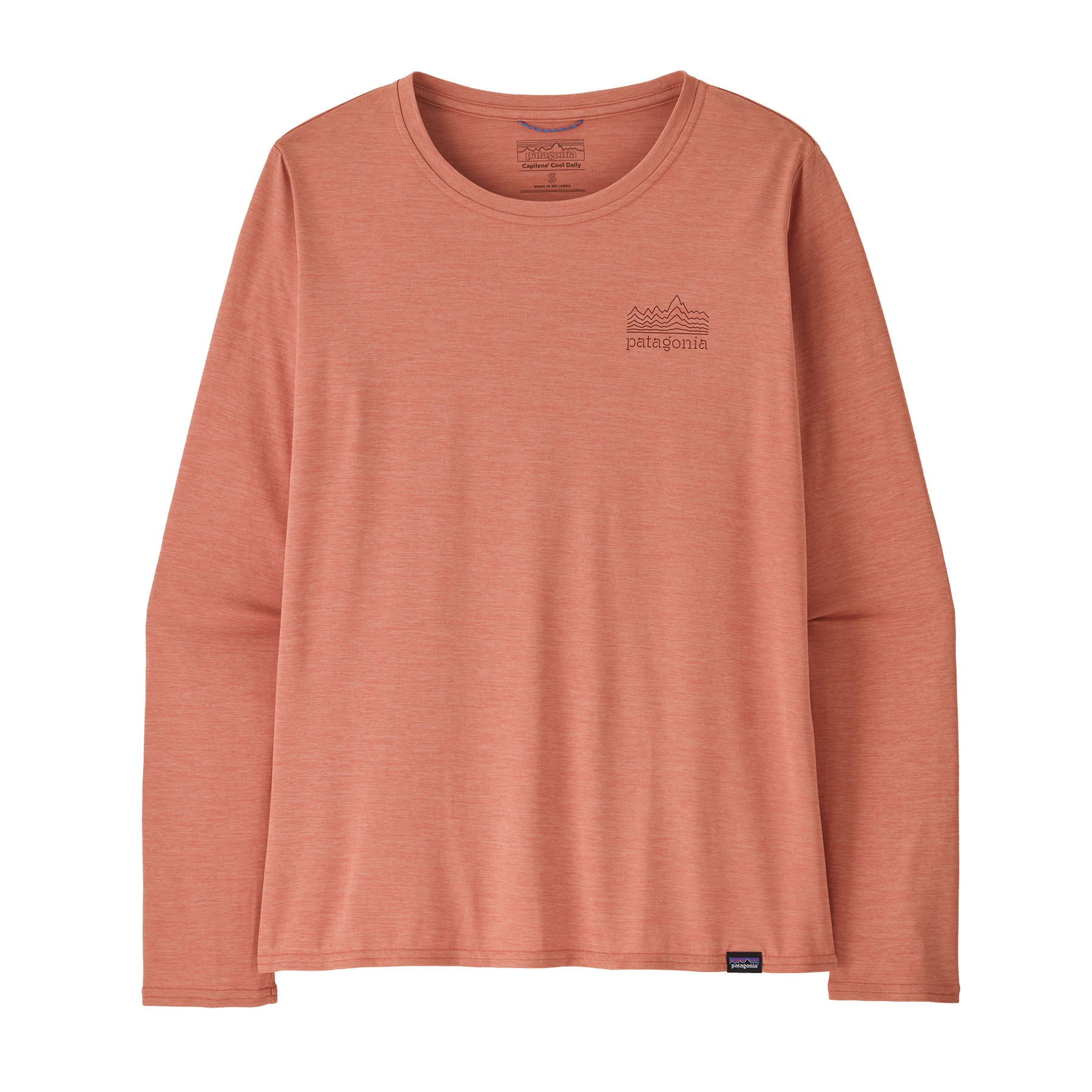 Womens Long-sleeved Capilene Cool Daily Graphic Shirt