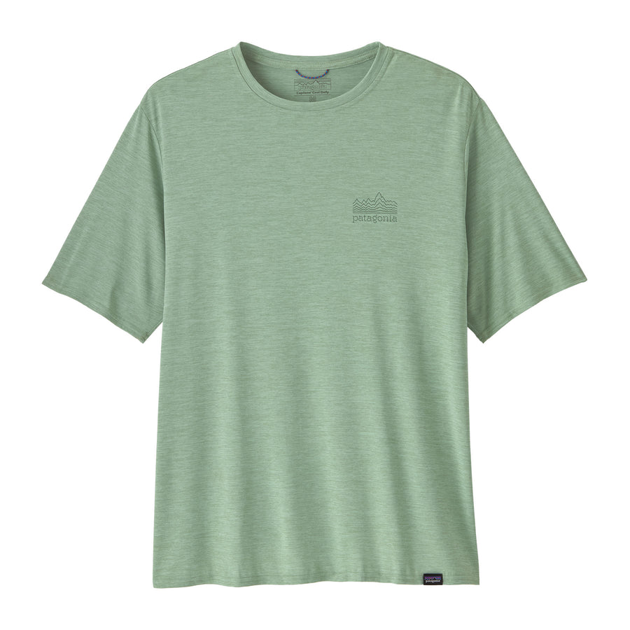 Mens Capilene Cool Daily Graphic Shirt