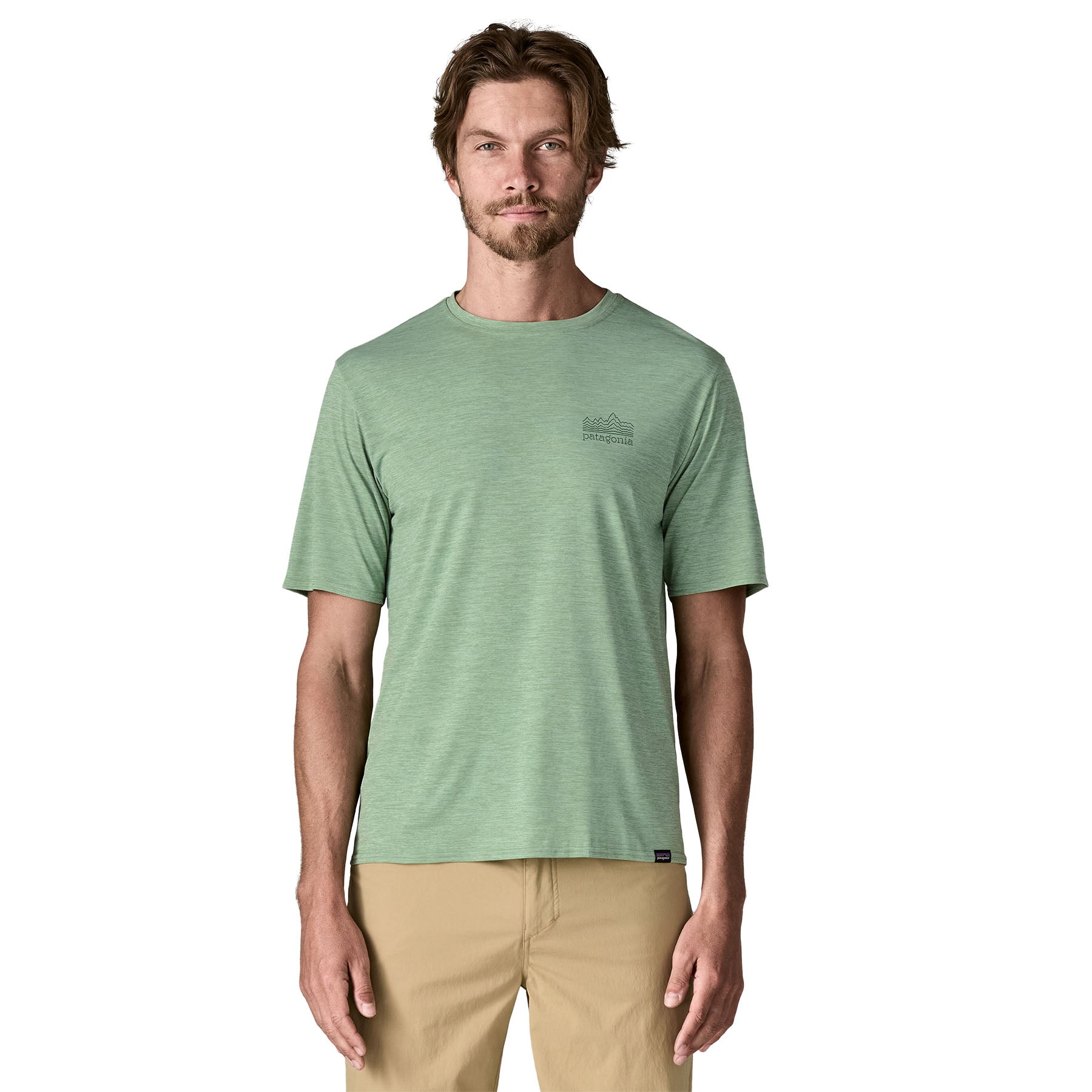 Mens Capilene Cool Daily Graphic Shirt