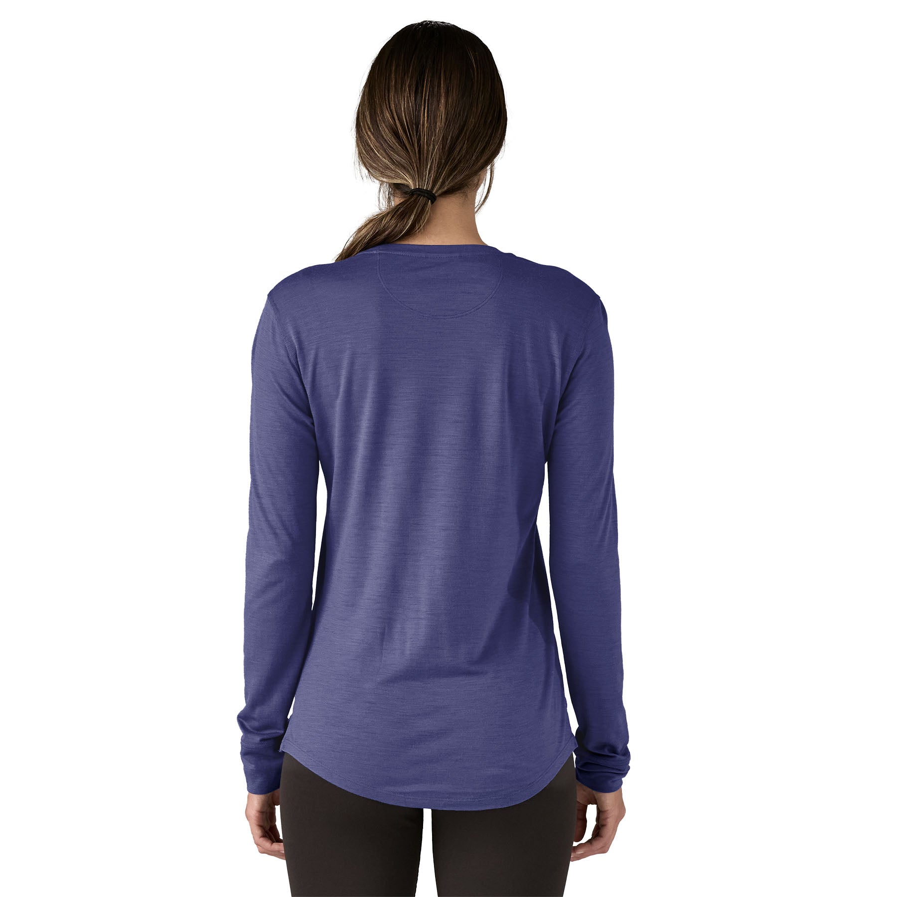 Womens Long-Sleeved Capilene Cool Merino Blend Graphic Shirt