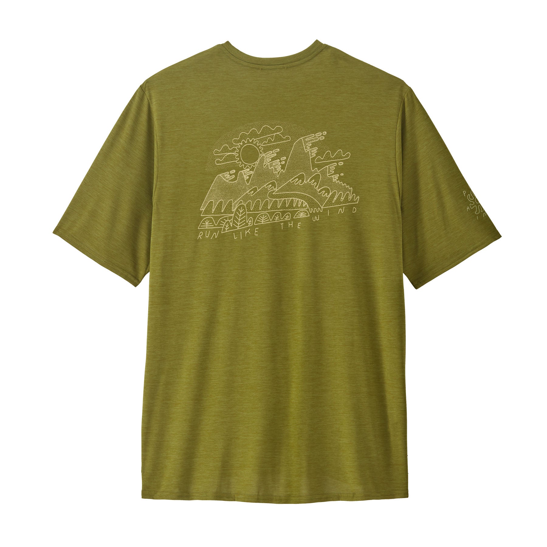 Mens Capilene Cool Daily Graphic Shirt