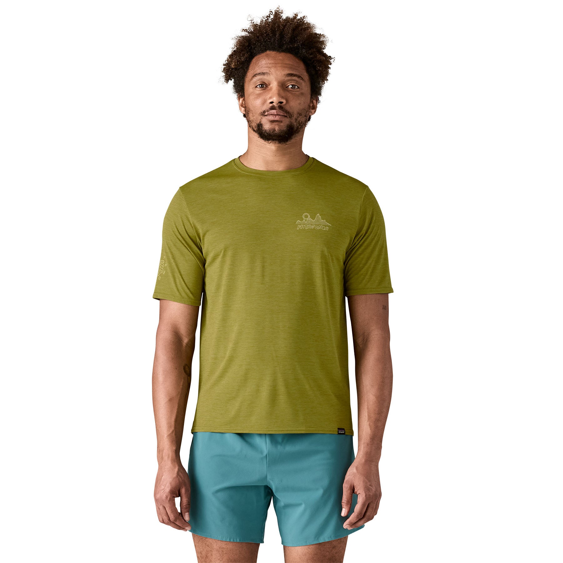 Mens Capilene Cool Daily Graphic Shirt