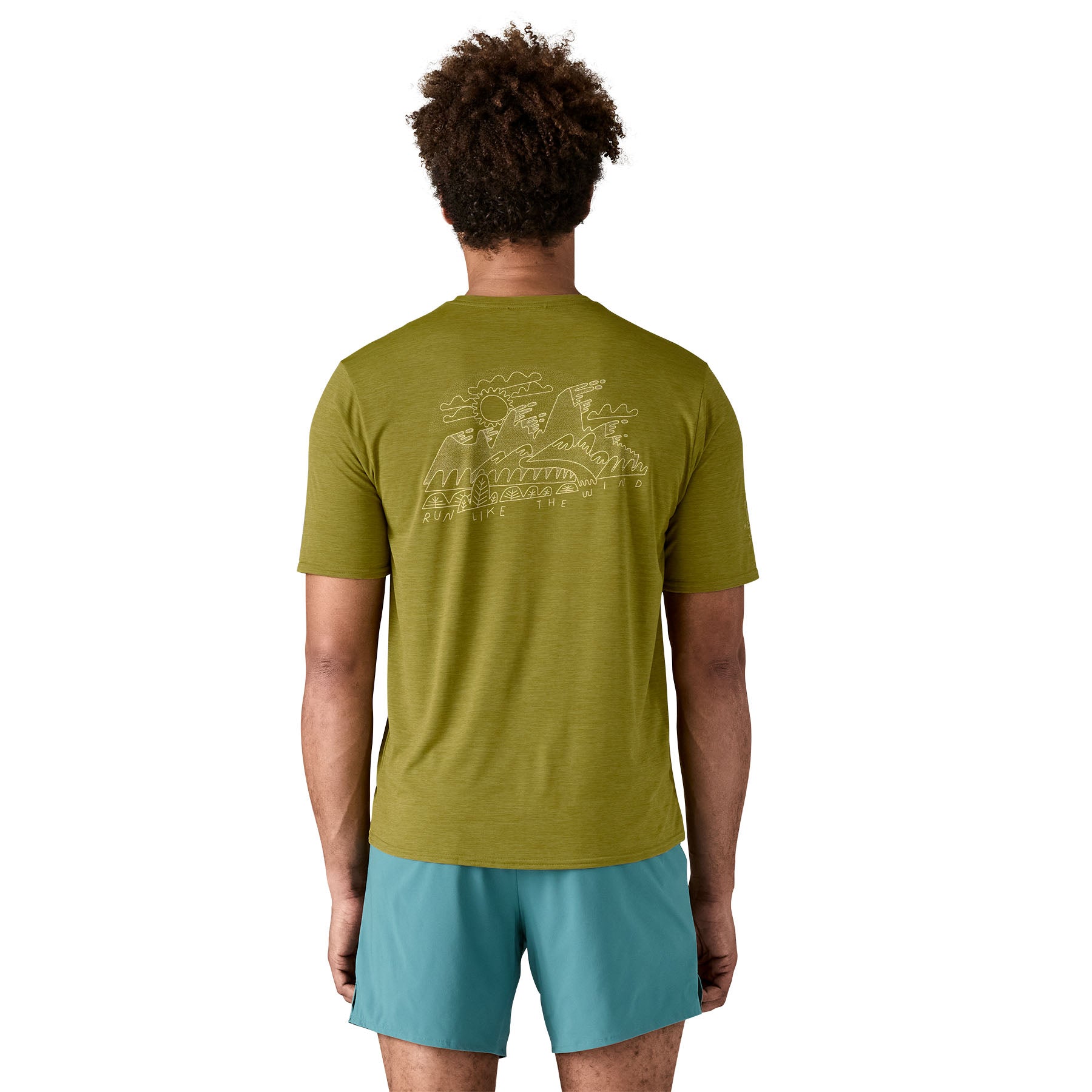 Mens Capilene Cool Daily Graphic Shirt
