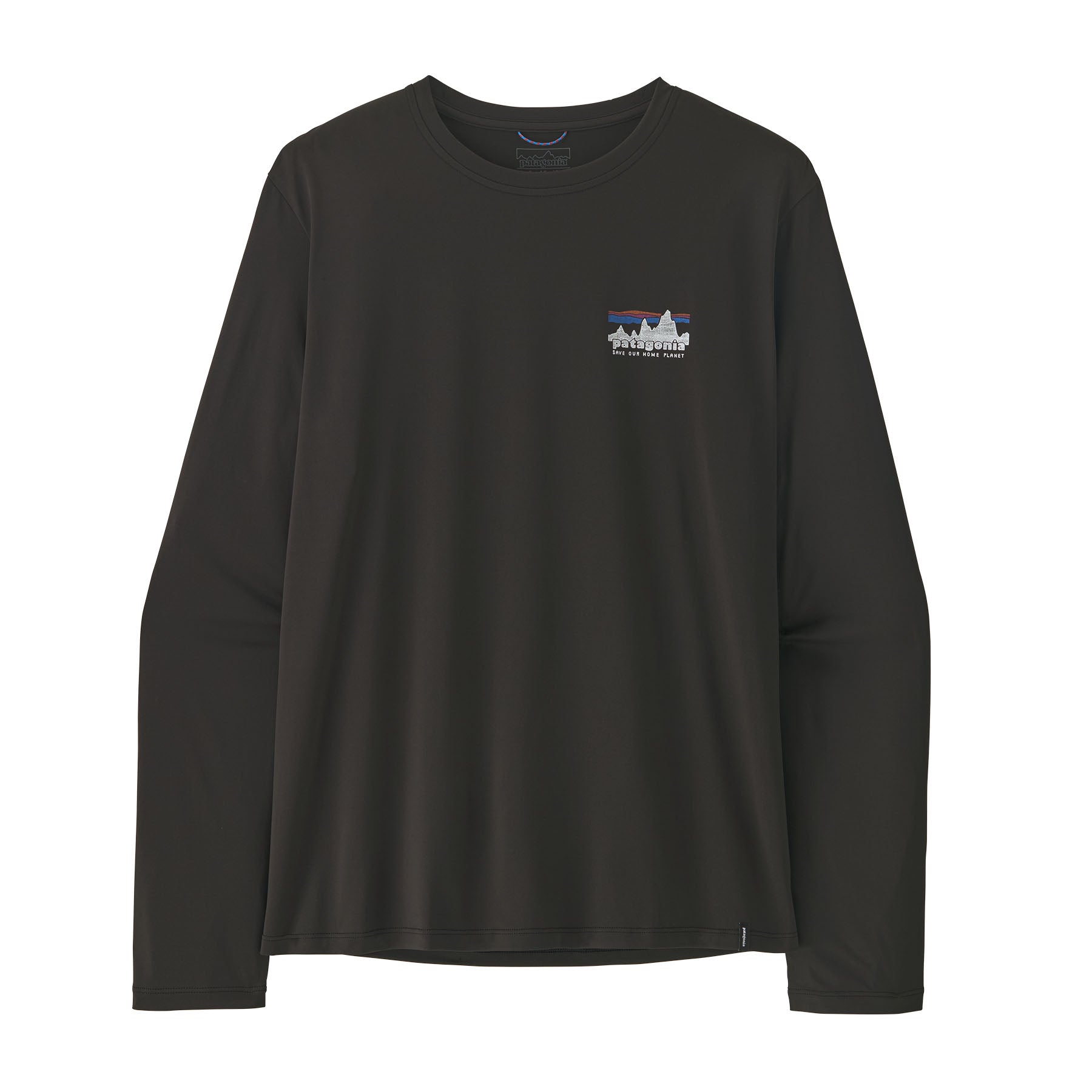 Mens Long-Sleeved Capilene Cool Daily Graphic Shirt