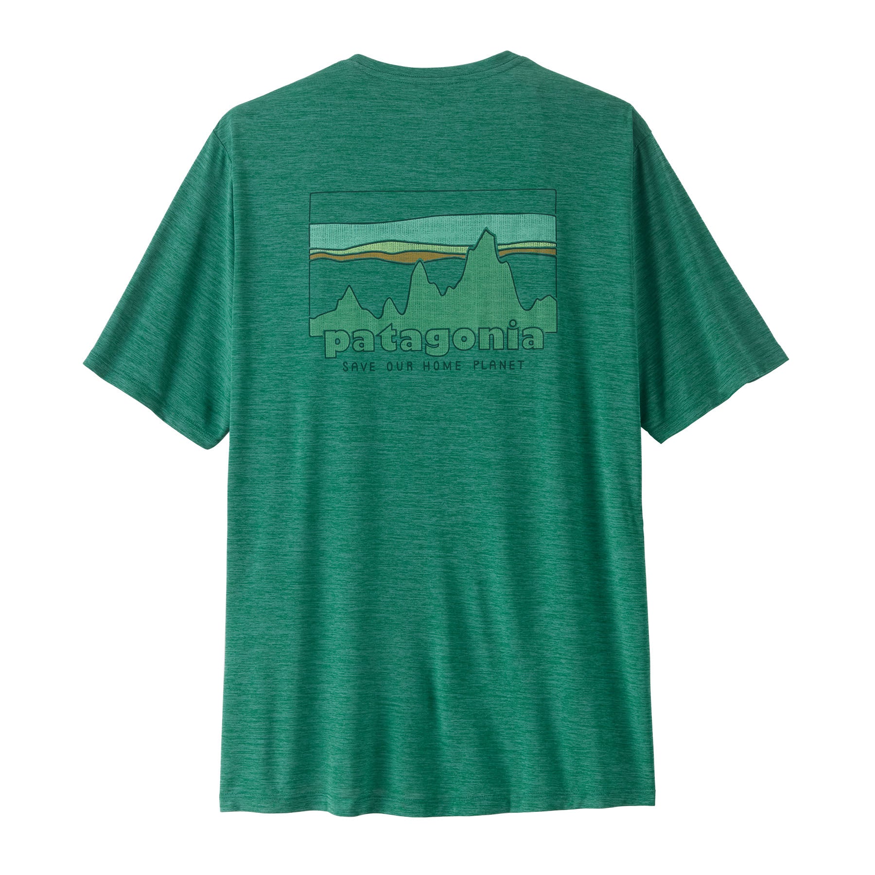 Mens Capilene Cool Daily Graphic Shirt