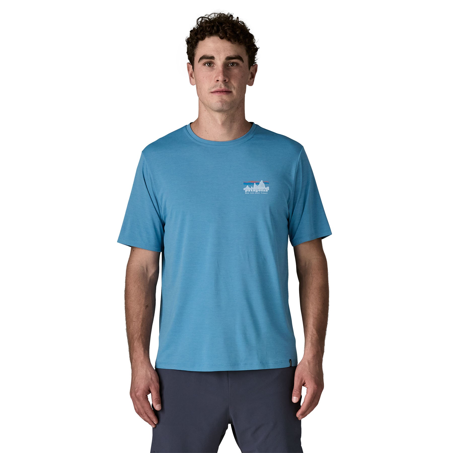Mens Capilene Cool Daily Graphic Shirt