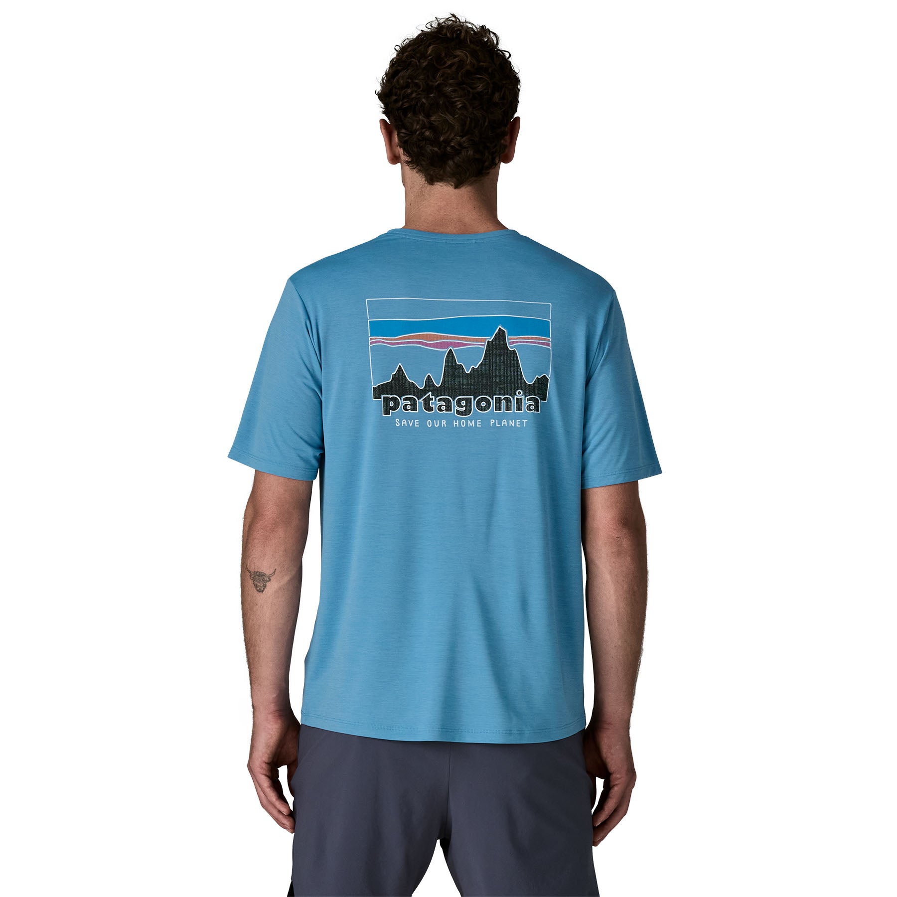 Mens Capilene Cool Daily Graphic Shirt
