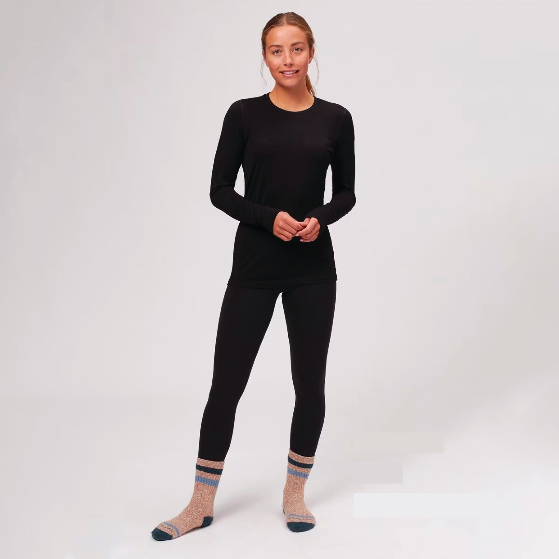 Womens Oasis Long Sleeved Crewe